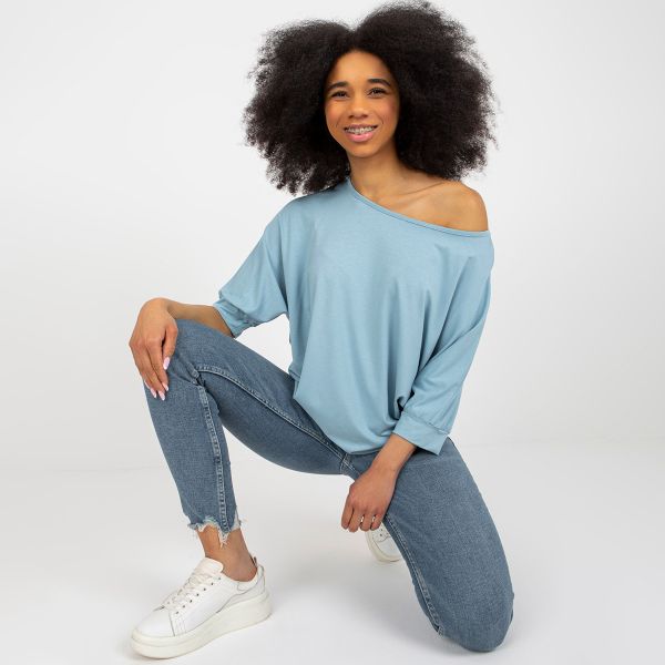 The Fancy Vailey Batwing paita baby blue-4