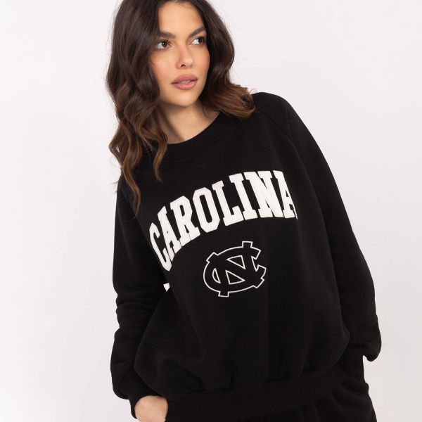 My Red Lips Carolina collegepaita musta