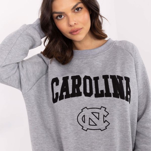 My Red Lips Carolina collegepaita v.harmaa