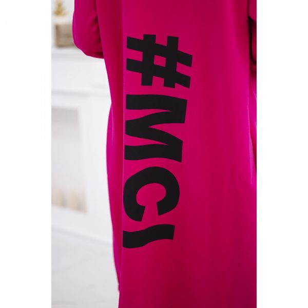 Kesi MCI collegetakki hupulla fuksia-4