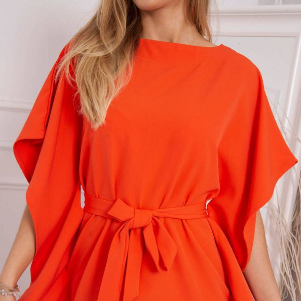 Kesi Batwing minimekko oranssi-6