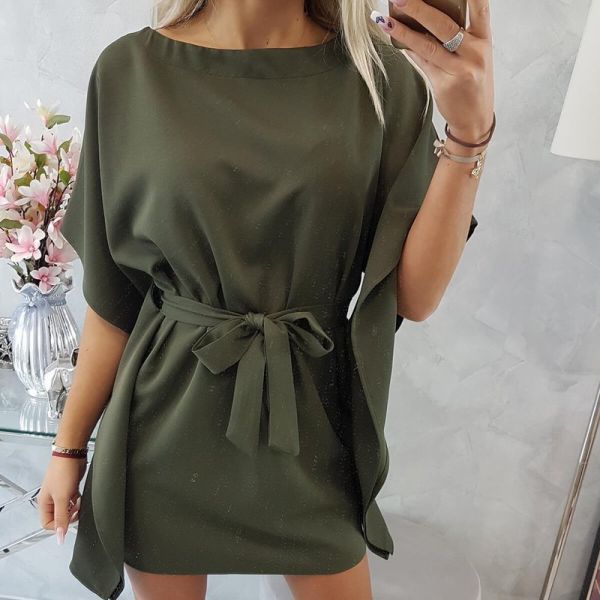 Kesi Batwing minimekko khaki-5