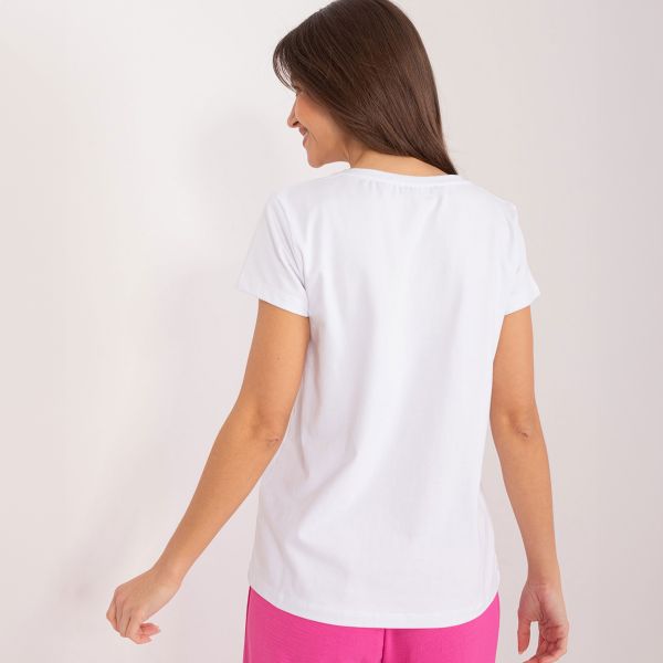 Basic Fiore t-paita valkoinen-2