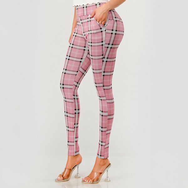 ShoSho Emmy treggingsit roosa/tweed-4
