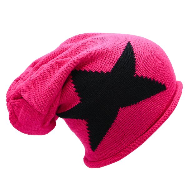 Tilaajalahja 80€: fuksia neulepipo