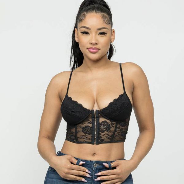 Love J Varya Corset bralette musta-1