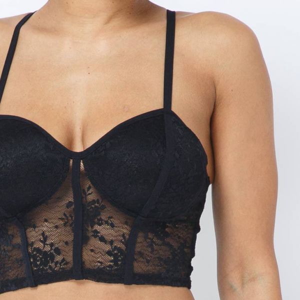 Love J Qiana bralette musta-5