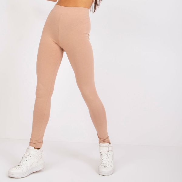 Basic Brigitte leggingsit kameli-1