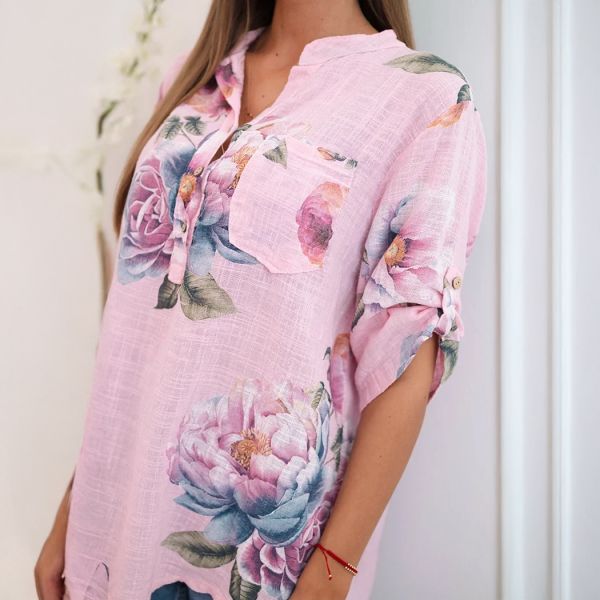 Portia puuvillapaita baby pink-4