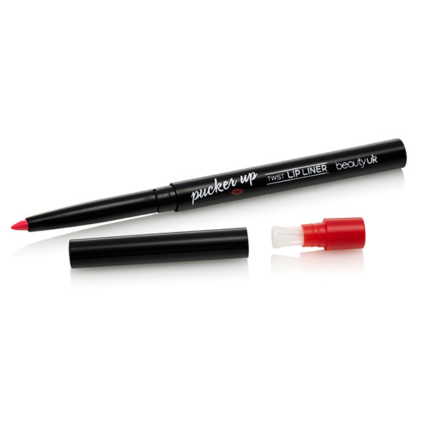 BeautyUK Pucker Up Twist huultenrajauskynä 7
