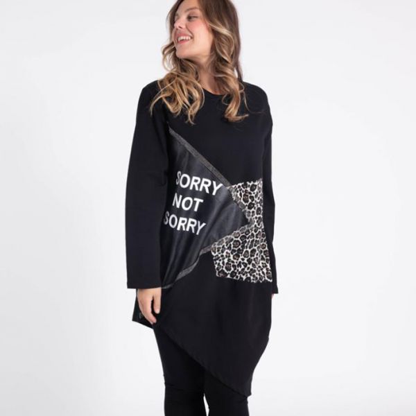 Pomme Rouge Sorry PU mekko musta-2