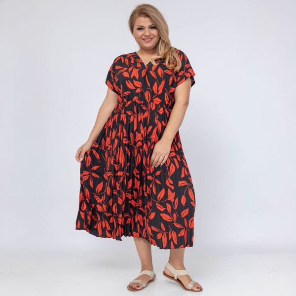 World Lilly mekko musta-punainen