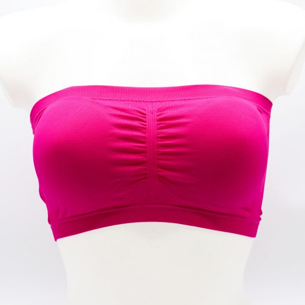 Bandeauliivi seamless fuksia-2