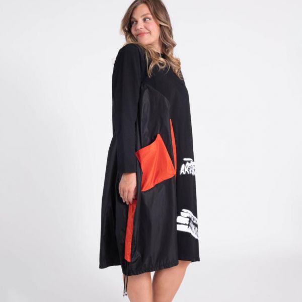 Pomme Rouge Artist mekko musta-2