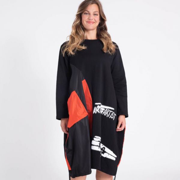Pomme Rouge Artist mekko musta-4