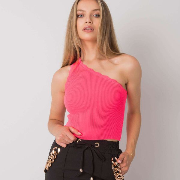 Calben Heisley superstrech toppi neonpinkki