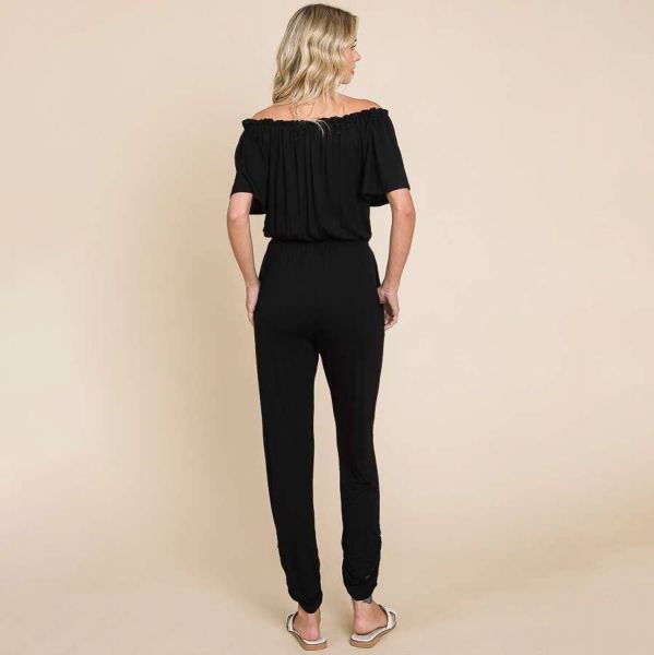 Culture Code Taria jumpsuit musta-3