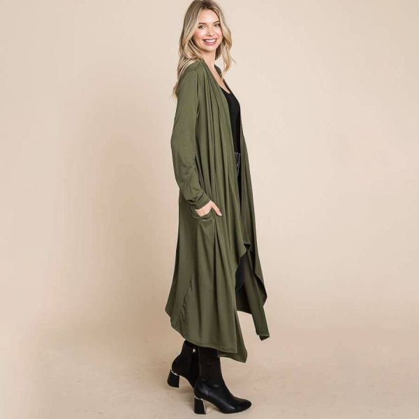 Culture Code Dinna Duster takki new olive-2