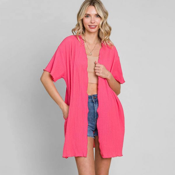 Culture Code Carina Duster takki lemonade pink-1