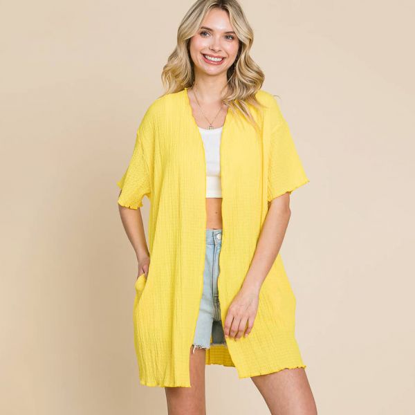 Culture Code Carina Duster takki lemonade-2