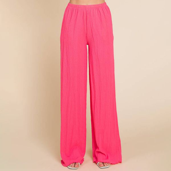 Culture Code Jaqueline housut lemonade pink-4