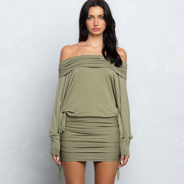 No Vacancy Batwing mekko khaki
