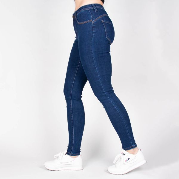 Denim Life stretchfarkut t.sininen-4