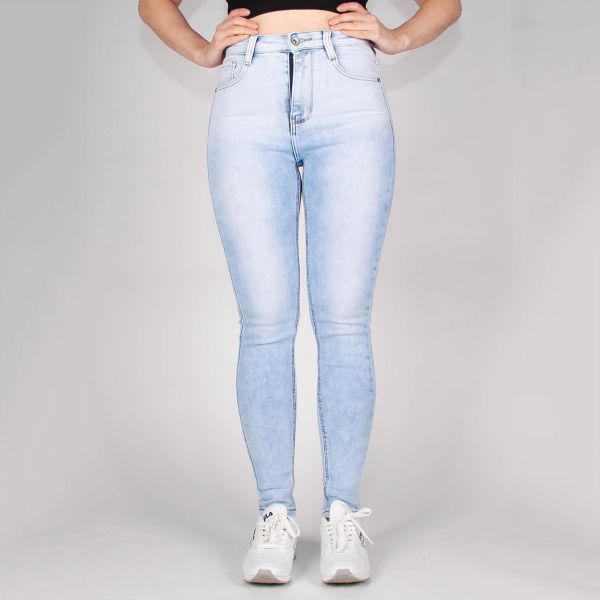 Denim Life Skinny High Waist farkut v.sininen-2