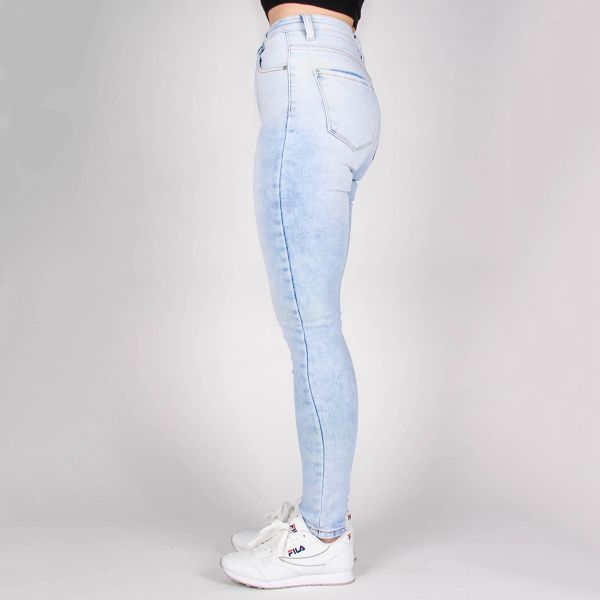 Denim Life Skinny High Waist farkut v.sininen-3