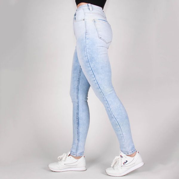 Denim Life Skinny High Waist farkut v.sininen-4