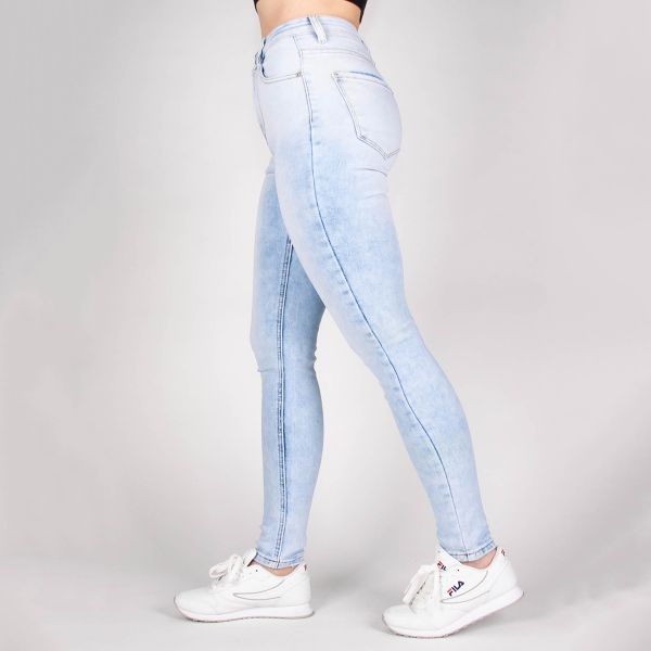 Denim Life Skinny High Waist farkut v.sininen-5