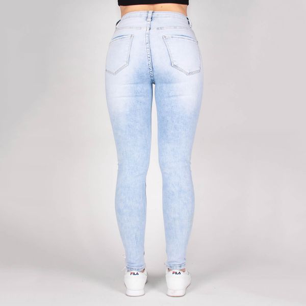 Denim Life Skinny High Waist farkut v.sininen-6
