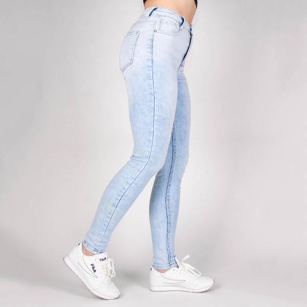 Denim Life Skinny High Waist farkut v.sininen-8