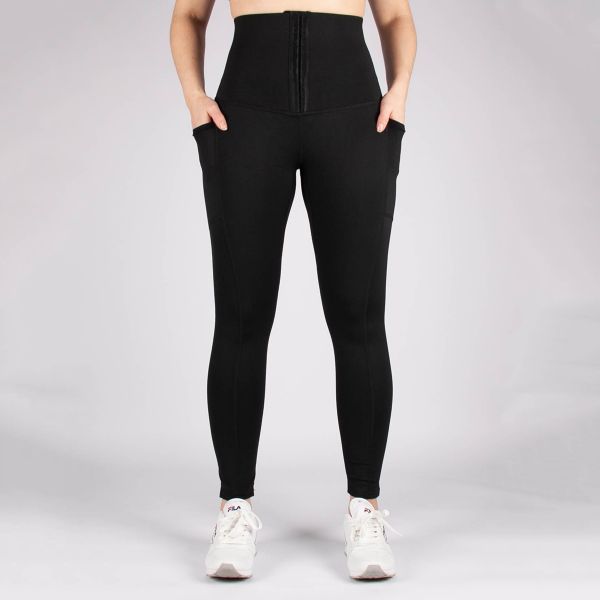 Love Poem Sport Shape Rosie leggingsit musta