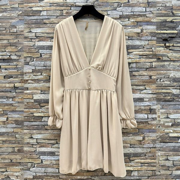 Elle Juliette juhlamekko beige-2