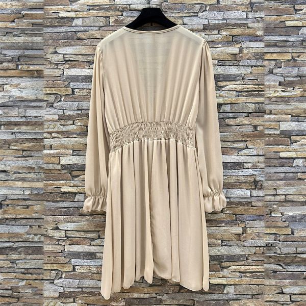 Elle Juliette juhlamekko beige-3