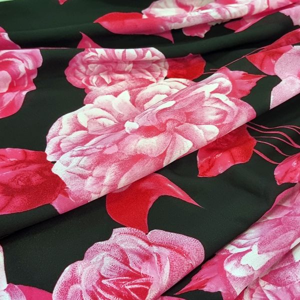 Elle Mady kuvioitu mekko fuksia-4
