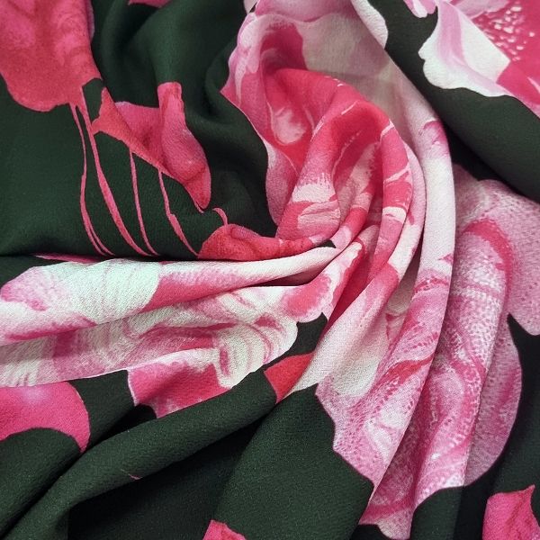 Elle Mady kuvioitu mekko fuksia-6