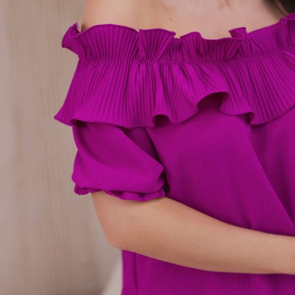 Kesi Amelia Spanish paita magenta-4