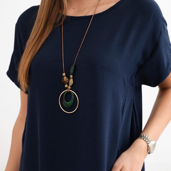 Kesi Bonita taskumekko korulla navy-3