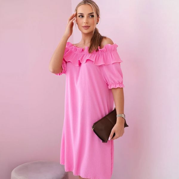 Kesi Lynet Spanish mekko baby pink-3