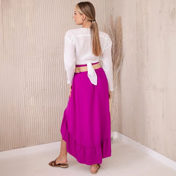Kesi Rianna hame vyöllä magenta-3