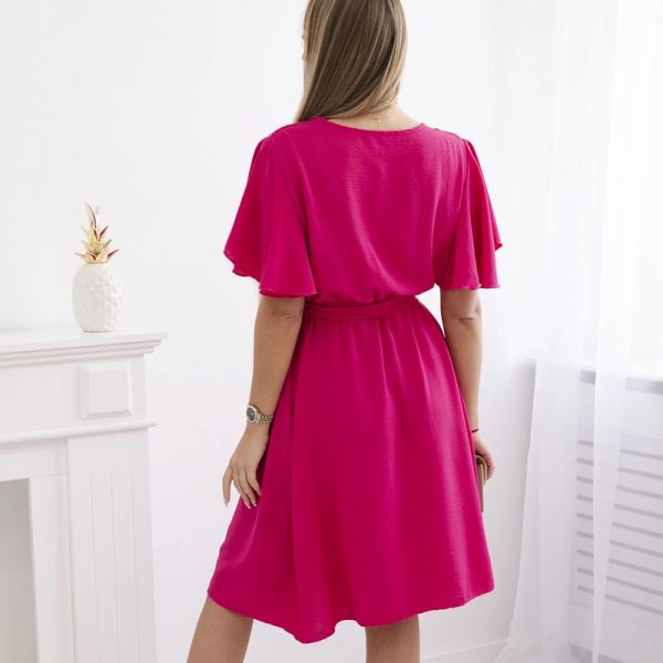 Kesi Leora mekko fuksia-3