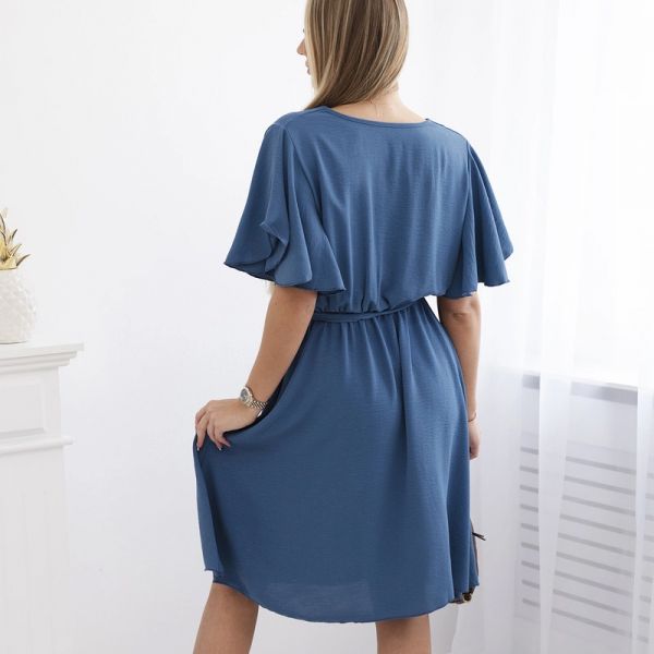 Kesi Leora mekko denim blue-3