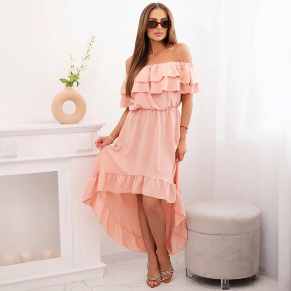 Cecile Off Shoulder mekko puuteri
