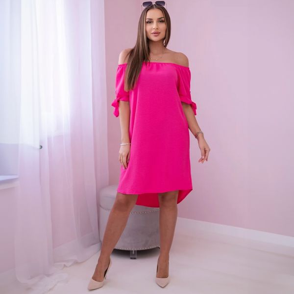 Kesi Dianea Spanish mekko hot pink-3