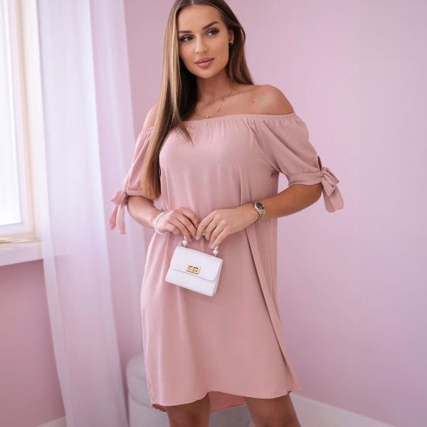 Kesi Dianea Spanish mekko dusty rose-3