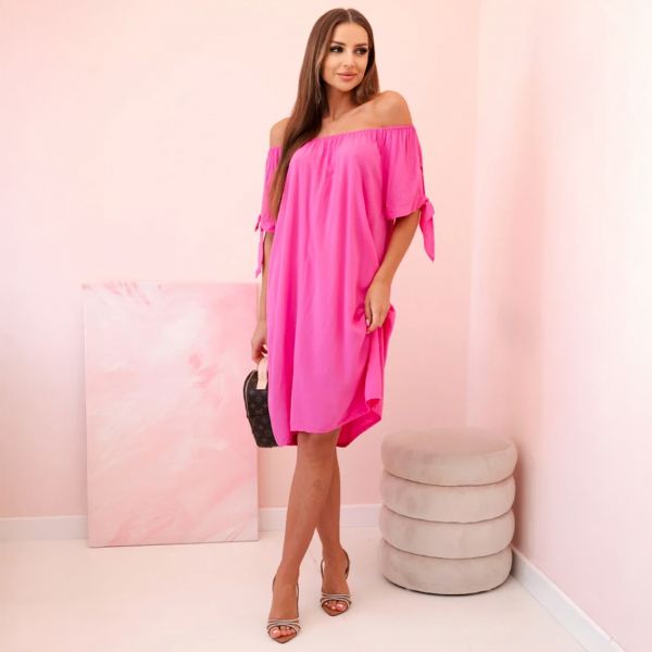 Kesi Cali viskoosimekko pinkki