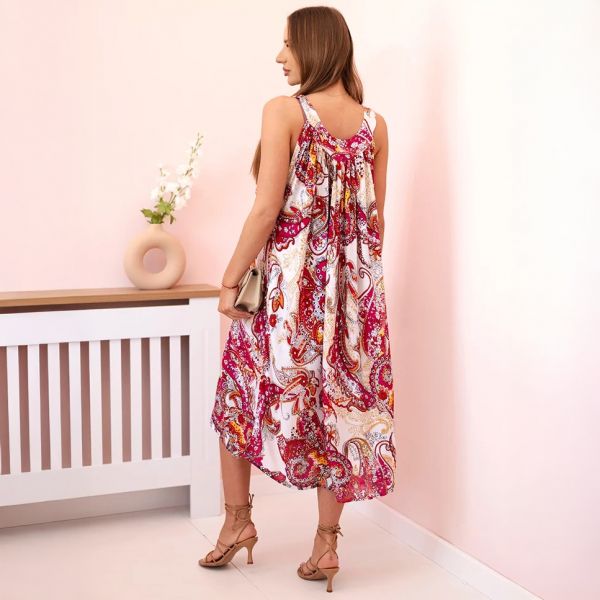 Alana kuvioitu taskumekko luumu-3