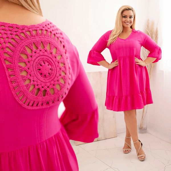 Tiki Plus tunikamekko fuksia
